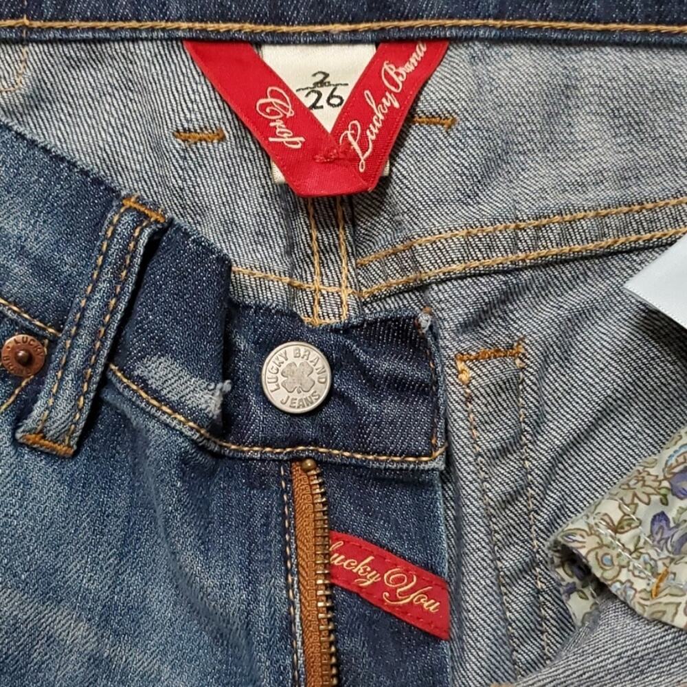 Lucky Brand Sweet N Low Cropped Jeans - Picture 4 of 6